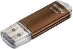 M&auml;lukaart Hama USB-Stick Laeta, USB 3.2 (Gen1), 128 GB, 90MB/s, Bronze (124005)