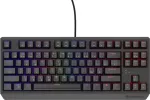 Klaviatuur GENESIS Gaming keyboard THOR 230/TKL/RGB/Outemu Red/Wired USB-A/ CZ- SK layout/Black