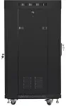LANBERG 19" FREESTANDING RACK CABINET 22U/600X600 (FLAT PACK) WITH NETWORK DOOR LCD BLACK V2