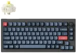 Klaviatuur KEYCHRON V1 Max RGB - US Layout - Hot-Swappable Gateron Jupiter Banana Wireless Keyboard