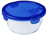 Pyrex 287PG00 food storage container Round Bowl 0.7 L Blue, Transparent 1 pc(s)