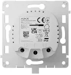 No name AJAX LightCore Dimmer vertical (white)