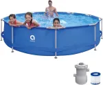 Avenli Round Frame Swimming Pool 366x76 Set