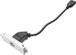 Vision TechConnect 3 USB-b module - Modulares Faceplate-Snap-In - USB-Typ B (TC3 USBB)