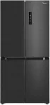 K&uuml;lmik MIDEA Refrigerator | MDRF632FIE45 | Energy efficiency class E | Free standing | Side by Side | Height 177.5 cm | No Frost system | Fridge net capacity 305 L | Freezer net capacity 168 L | Display | 35 dB | Dark Inox