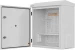 LANBERG Rack cabinet 10 inches wall/pole mount 420x300x500 grey assembled