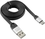 SBOX USB 2.0-Type-C/2.4A black/silver 1.5M