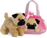 FANCY PALS AURORA pehme m&auml;nguasi mops kotis, 20 cm