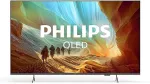 Teler PHILIPS 4K QLED Ambilight TV | 75PQS7801/12 | 75" | Smart TV | Titan OS | UHD | Black