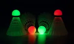 Avento Badminton shuttles in tube 46SG LED 4 pcs