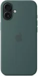 APPLE Original iPhone 16 Plus Silikon Case mit MagSafe - Seegr&uuml;n