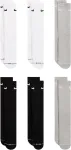 Nike Skarpety Everyday Elevated 6 par białe, czarne, szare HQ8021 903 35-37,5
