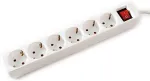 VALUE 19.99.1087 power extension 10 m 6 AC outlet(s) Indoor White
