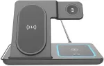 GEMBIRD 3-in-1 foldable wireless charger