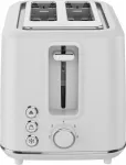 AENO TS1W Electric Toaster, 920-1080W, 2 Slots, 7 Levels, White