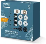 NORDIC QUALI Accessories kit ty for DEEBOT X1 OMNI/X1 Turbo/X1 Plus, 18pcs / 2410030