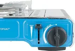 Campingaz gas cooker Camp Bistro DLX Stopgaz (silver/blue, 2.2kW single-flame cooker)