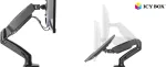 Raidsonic ICY BOX IB-MS303-T Monitor stand with desk mounted base for a screen size up to 27" |