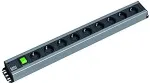 Bachmann HANDWERKER Steckdosenleiste, 9-fach, mit Schalter (300.004)
