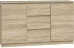 TOP E SHOP Topeshop KOMODA 2D3S DĄB SONOMA chest of drawers
