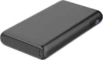 Fellowes Platinet Powerbank 30000 mAh 100W Power Delivery, 2xUSB-C, 1xUSB-A, black