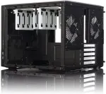 Korpus Fractal Design | NODE 804 | Side window | 2 - USB 3.0Audio in/outPower button with LED (white)HDD activity LED (white) | Micro ATX | Black