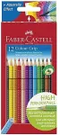 Faber-Castell Buntstift Colour Grip 12er Etui