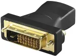 Alcasa Good Connections Adapter HDMI-Bu-DVI-D 24+1 St. verg.