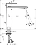 HANSGROHE Vernis Blend, 71572000