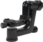 SIRUI PH-10 tripod head Black Carbon, Fiber 1/4, 3/8" Gimbal