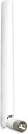 DeLOCK WLAN antenna RP-SMA - Antenne - 802,11 a/b/g/n - 2 dBi (f&uuml;r 2400 MHz - 2500 MHz), 4 dBi (f&uuml;r 5,100 MHz - 5,875 MHz) - ungerichtet - wei&szlig; (88460)
