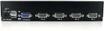 StarTech.com 4 Port VGA / USB KVM Switch - 4-fach VGA KVM Umschalter mit OSD - KVM-Switch - USB - 4 x KVM port(s) - 1 lokaler Benutzer - Desktop (SV431DUSBU)