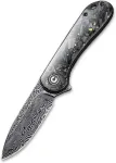 No name Knife CIVIVI Elementum Damast Resin CF&G