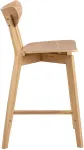 Home4you Baaritool ROXBY naturaalne, 45x49xH105cm, tammespoon, puit