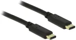 DeLOCK USB Kabel C -> C St/St 0.50m schwarz