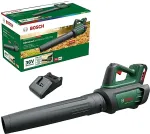 Bosch cordless leaf blower Advanced LeafBlower 36V-750, leaf blower (green/black, Li-ion battery 2.0Ah, POWER FOR ALL ALLIANCE)