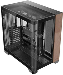Korpus Antec Geh Full C8 CURVE WOOD E-ATX/ATX/M-ATX/ITX o.N. BK retail