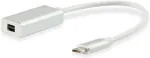 EQUIP Adapter USB-C->MiniDisplayPort St/Bu 0.15m Alu.
