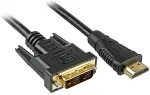 SHARKOON Adapter HDMI -> DVI-D (24+1) black 3,0m