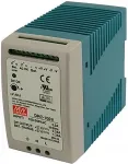 Mean Well DRC-100B power adapter/inverter Indoor 96.6 W Blue, White