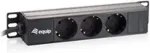 EQUIP Audiokabel 3.5mm->3.5mm St/St 2.50m schwarz Polybeutel