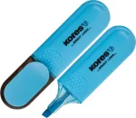 Kores Tekstimarker BRIGHT LINER, sinine, 2 tk