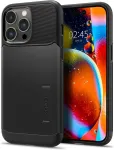 Spigen Kaitse&uuml;mbris Slim Armor, Apple iPhone 14 Pro, must,