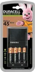 Duracell Ladeger&auml;t CEF27 inkl. 2x AA 1300mAh 2x AAA 750mAh
