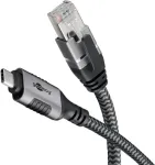 Goobay USB-C 3.1 til RJ45 netv&aelig;rksadapter 2 m CAT6 1 Gbit/s