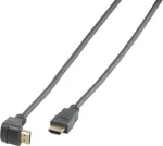 Vivanco kaabel HDMI-HDMI 1,5m nurgaga