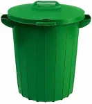 KETER CURVER WASTE CONTAINER 90L /GREEN