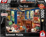Schmidt Spiele Steve Read: Secret Puzzle - Fathers workshop (1000 pieces)