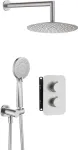 Deante Concealed shower set with thermostatic BOX