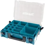 Noname Makita MAKPAC organizer 191X80-2, case (blue/transparent, i)